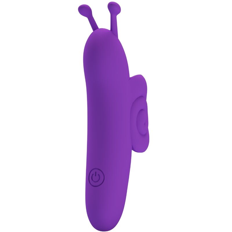 Pretty Love – Doigt Vibrant Rechargeable 10 Modes de Vibration – Violet