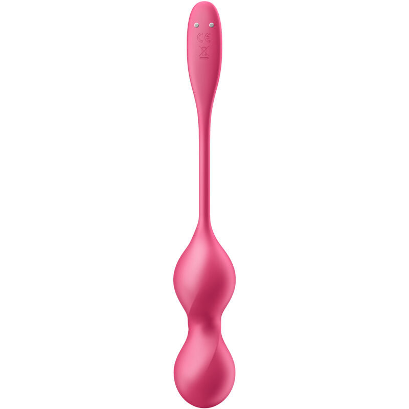 Satisfyer - Boules de Geisha Vibrantes et Connectées Love Birds 2 - Rose