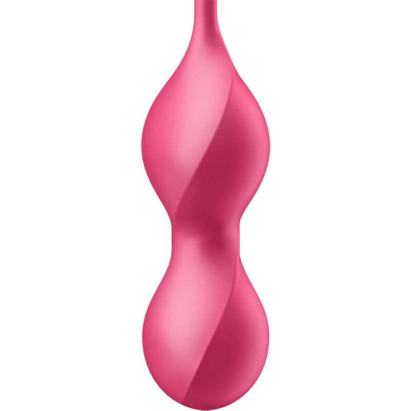 Satisfyer - Boules de Geisha Vibrantes et Connectées Love Birds 2 - Rose