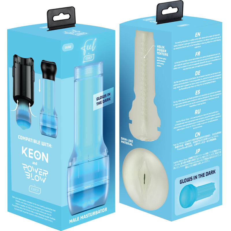 Kiiroo – Masturbateur Masculin Vagin Ultra-Réaliste Phosphorescent