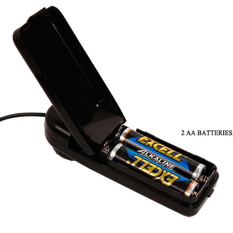 Pretty Love - Gode Ceinture Creux et Vibrant Marron / 17,5 cm