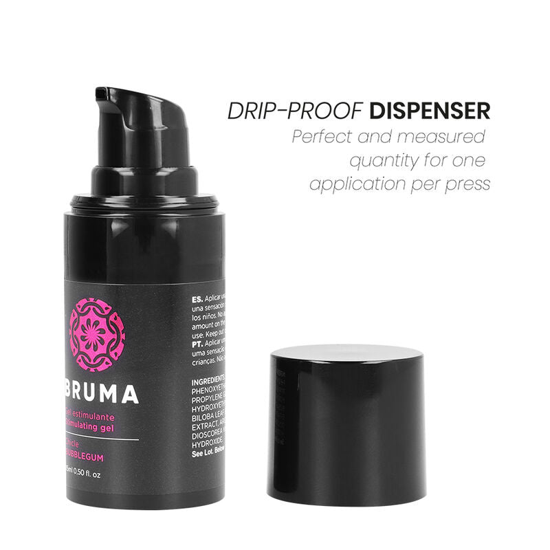 Gel Stimulant Bruma Saveur Bubblegum 15ml - Bruma