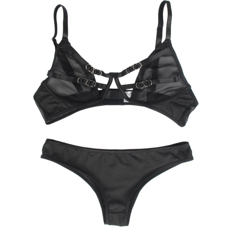 Ensemble Lingerie Transparent Subblime 2 Pièces S/M - Subblime - SUBBLIME SETS