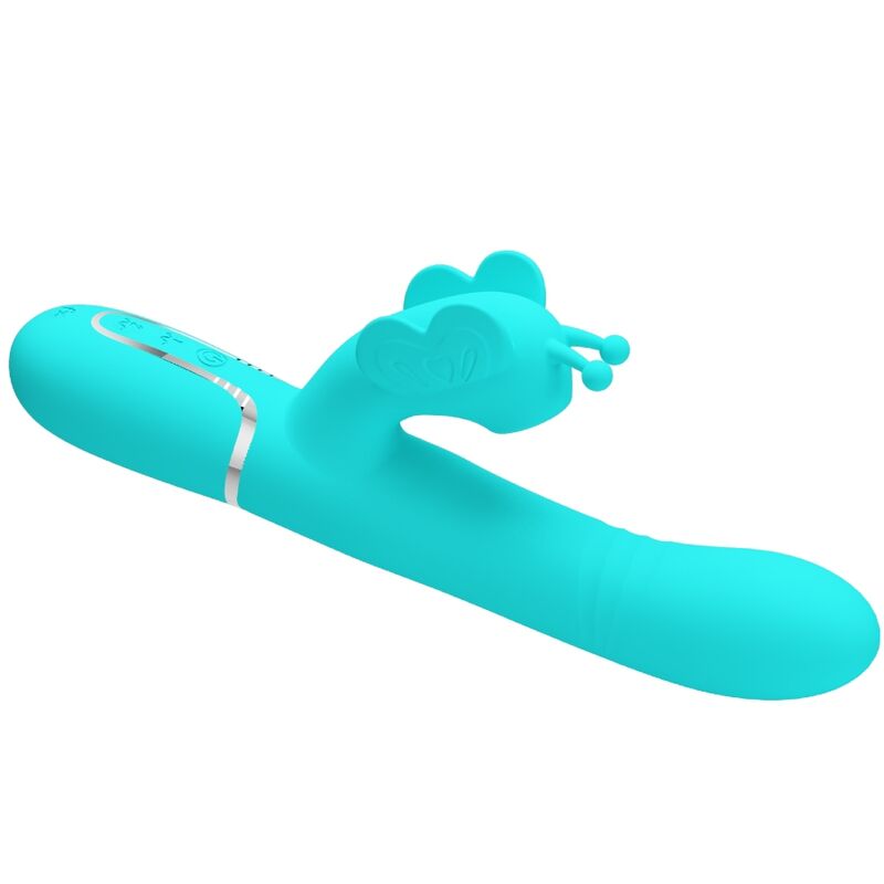 Pretty Love – Stimulateur Rabbit Papillon Multifonction 4 en 1 Vert