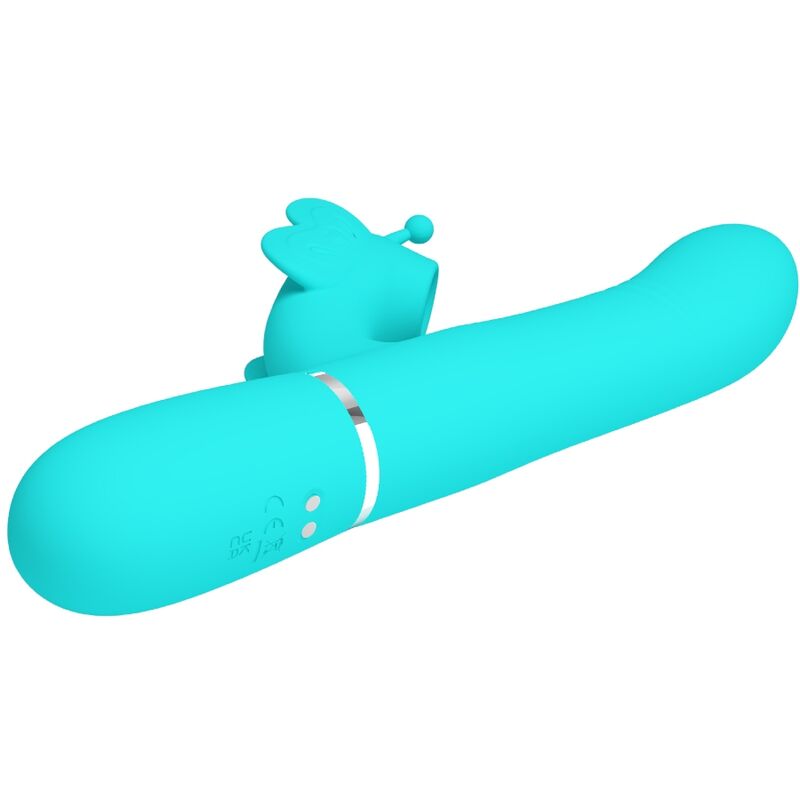 Pretty Love – Stimulateur Rabbit Papillon Multifonction 4 en 1 Vert