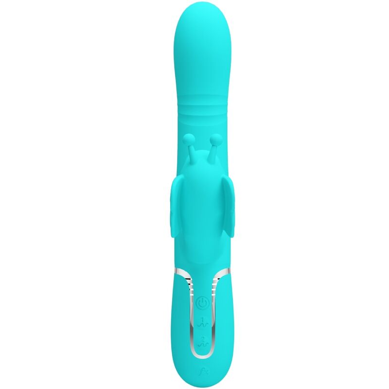 Pretty Love – Stimulateur Rabbit Papillon Multifonction 4 en 1 Vert