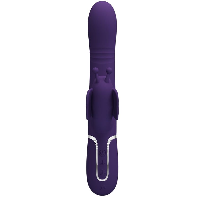 Pretty Love – Stimulateur Rabbit Papillon Multifonction 4 en 1 Violet