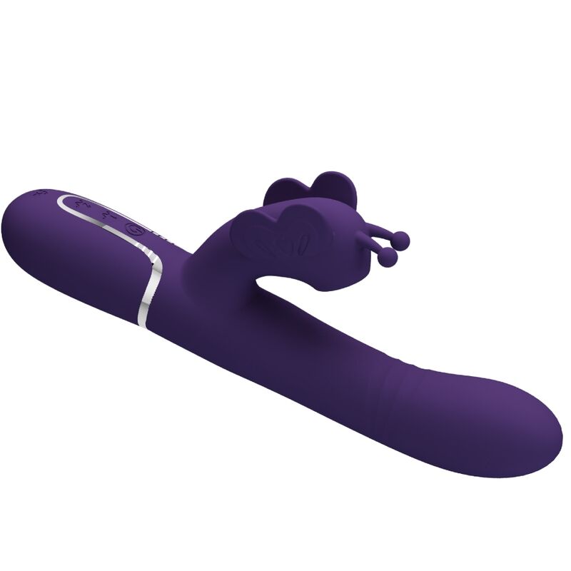 Pretty Love – Stimulateur Rabbit Papillon Multifonction 4 en 1 Violet
