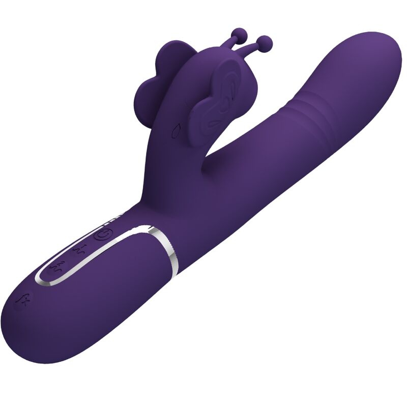 Pretty Love – Stimulateur Rabbit Papillon Multifonction 4 en 1 Violet