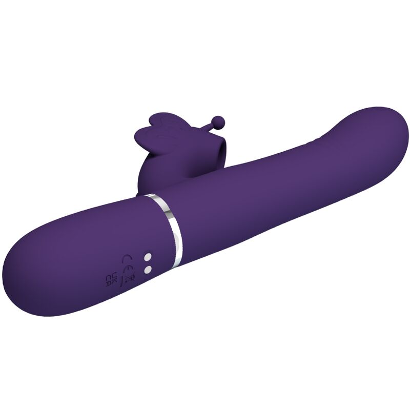 Pretty Love – Stimulateur Rabbit Papillon Multifonction 4 en 1 Violet