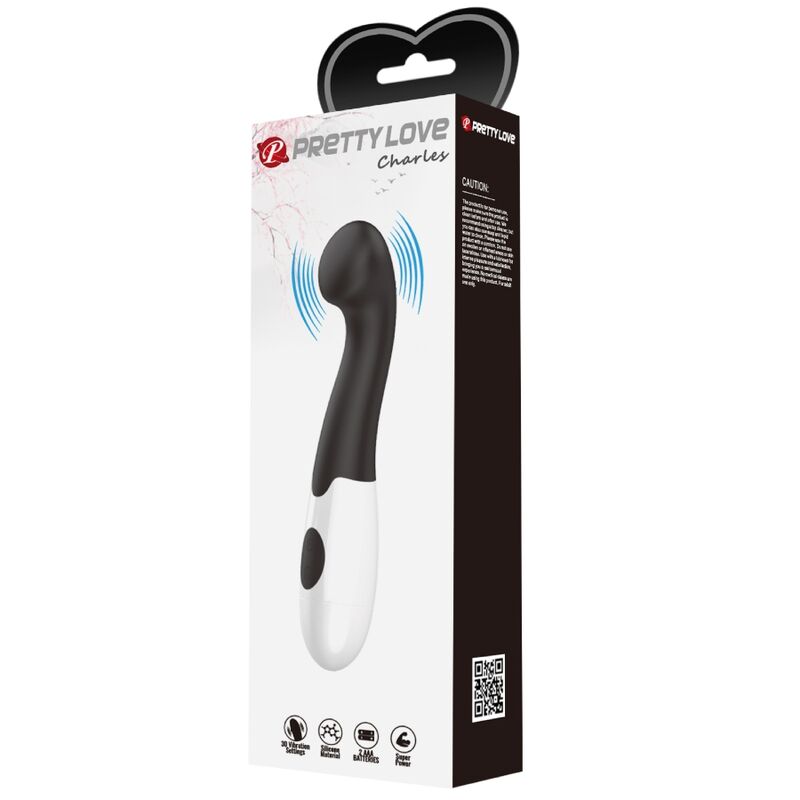 Pretty love - charles vibrateur point g 30 modes noir