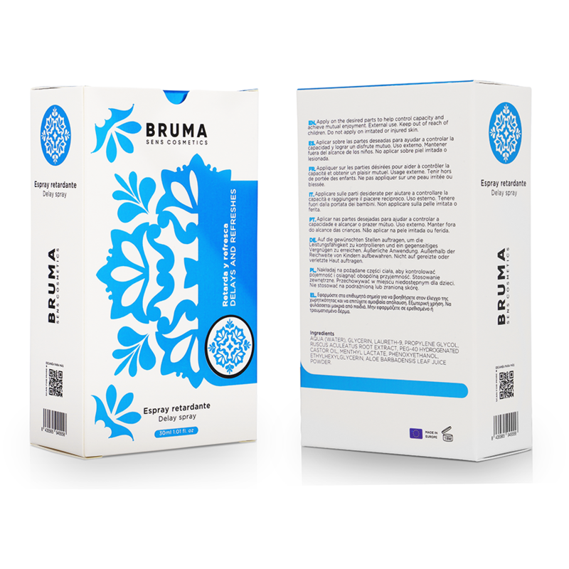 Spray Retardant Bruma Rafraîchissant 30ml - Bruma