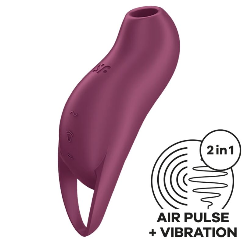 Satisfyer - Stimulateur Clitoris à Air Pulsé Pocket Pro 1 - Violet