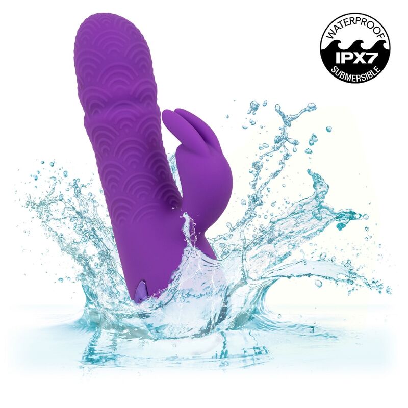 Calexotics – Vibromasseur Rabbit Étanche Mini Manhattan Beach Marvel Violet
