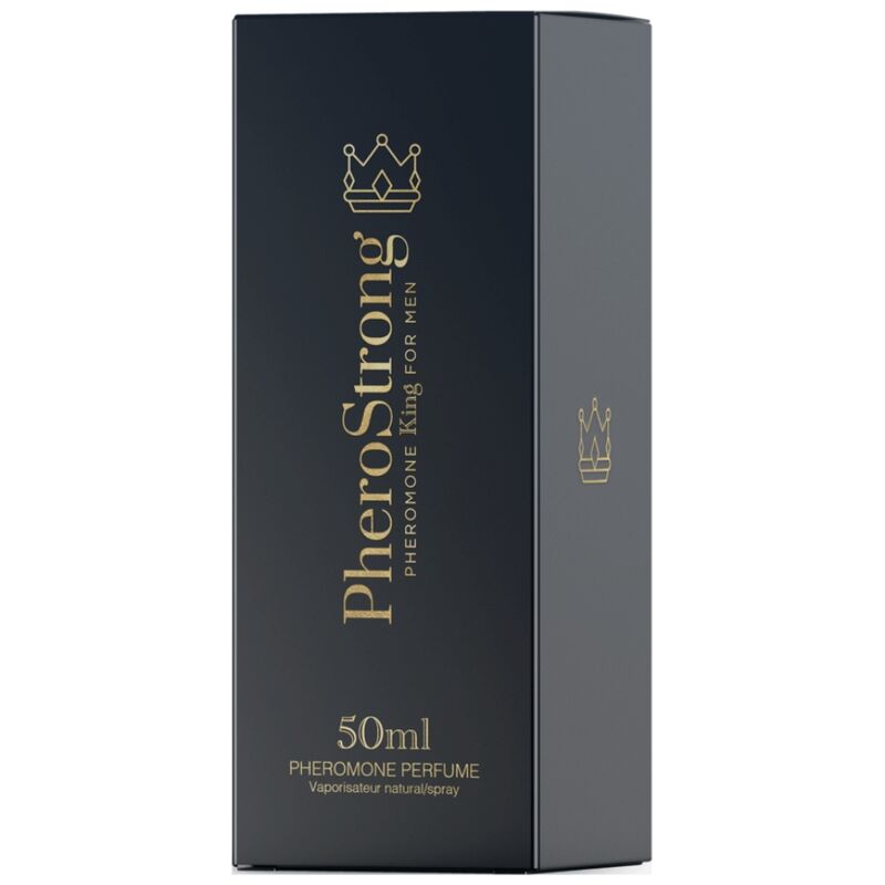 PheroStrong - Parfum avec Phéromones Homme King - 50 ml