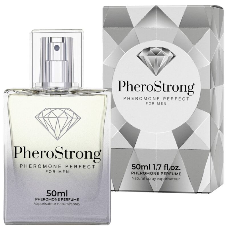 PheroStrong - Parfum aux Phéromones pour Hommes Perfect - 50 ml