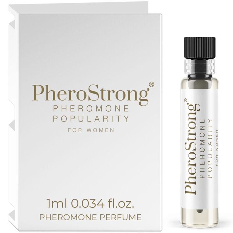 PheroStrong - Parfum Phéromone Femme Popularity - 1 ml