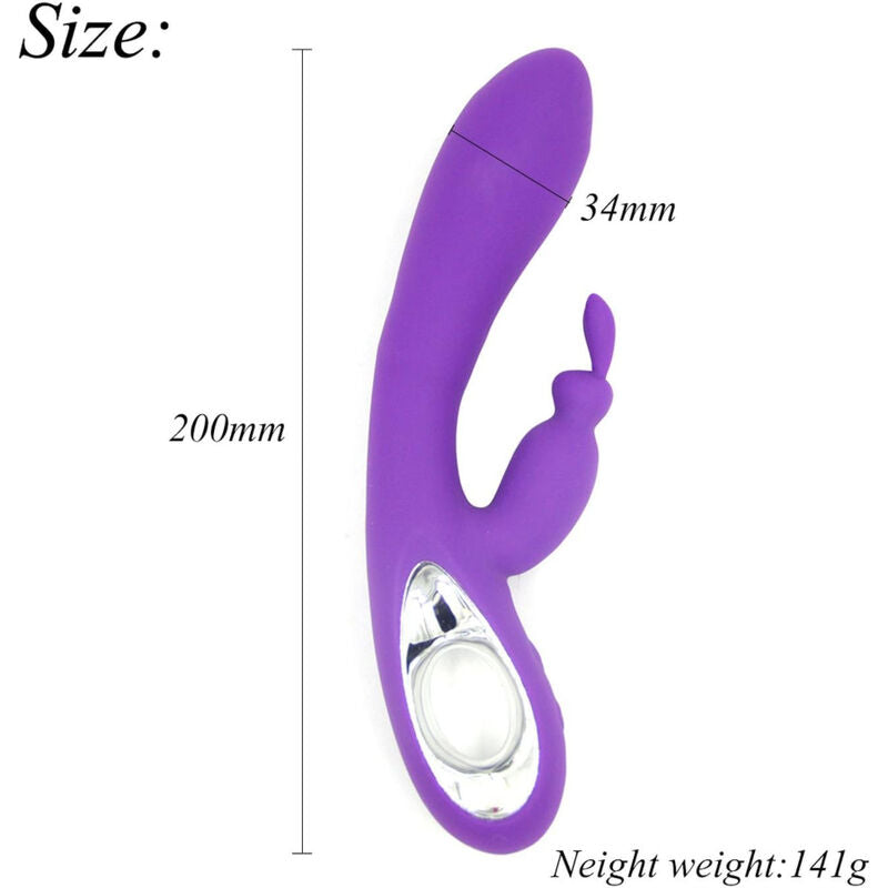 Armony – Mini Vibromasseur Rabbit Bella Étanche Violet