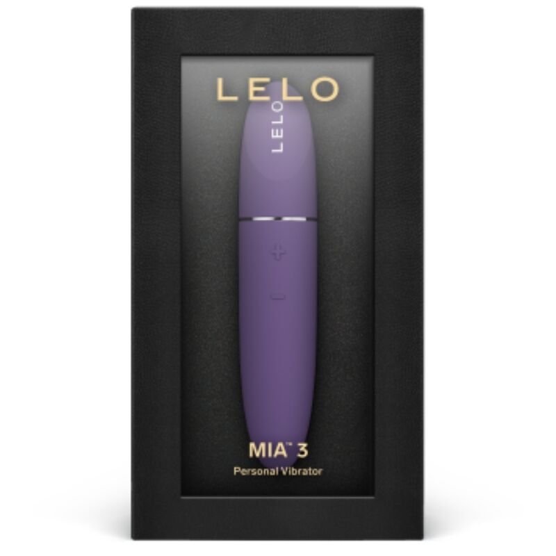 LELO - Mini Vibromasseur Rouge à Lèvres de Voyage Mia 3 - Violet