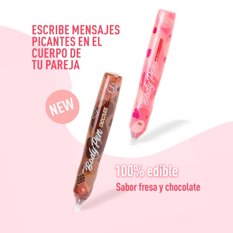 Secret Play - Stylo Peinture Comestible saveur Fraise