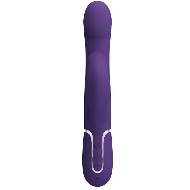 Pretty Love – Vibromasseur double stimulation multifonction 4 en 1 – Violet