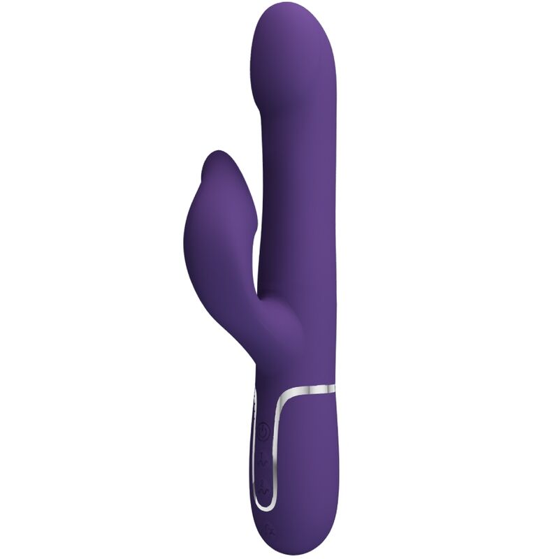 Pretty Love – Vibromasseur double stimulation multifonction 4 en 1 – Violet