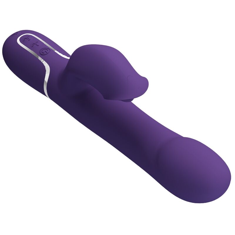 Pretty Love – Vibromasseur double stimulation multifonction 4 en 1 – Violet