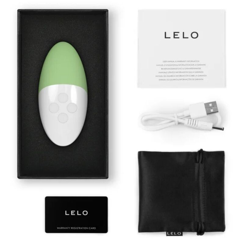 LELO – Galet Vibrant pour la Stimulation du Clitoris SIRI 3 – Pistache