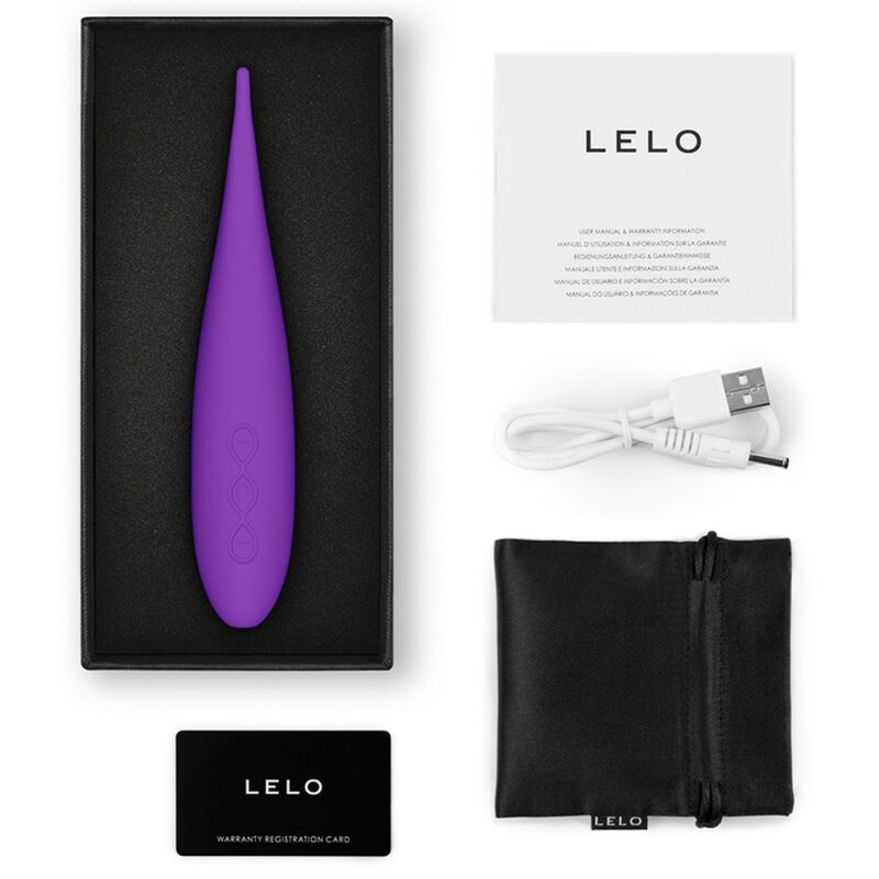 LELO - Stimulateur Clitoridien Compact Dot Travel - Violet