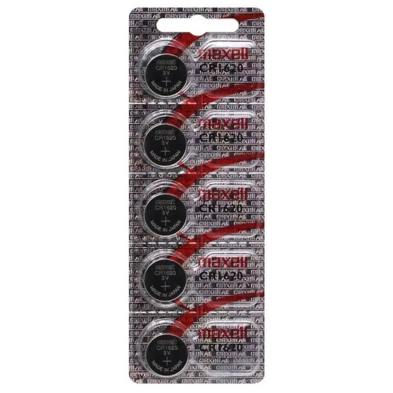 Pile lithium CR1620 3V Maxell - Lot de 5 - Maxell - MAXELL