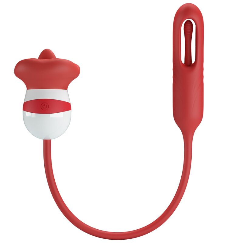 Romance – Vibrateur clitoridien Forme Bouche Alyss - Rouge
