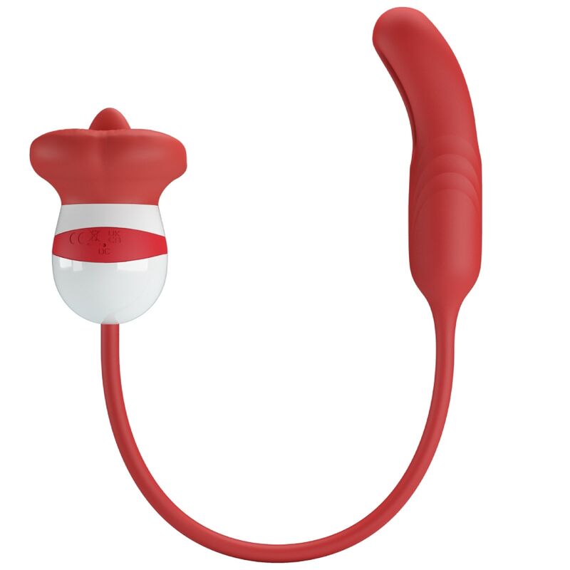 Romance – Vibrateur clitoridien Forme Bouche Alyss - Rouge