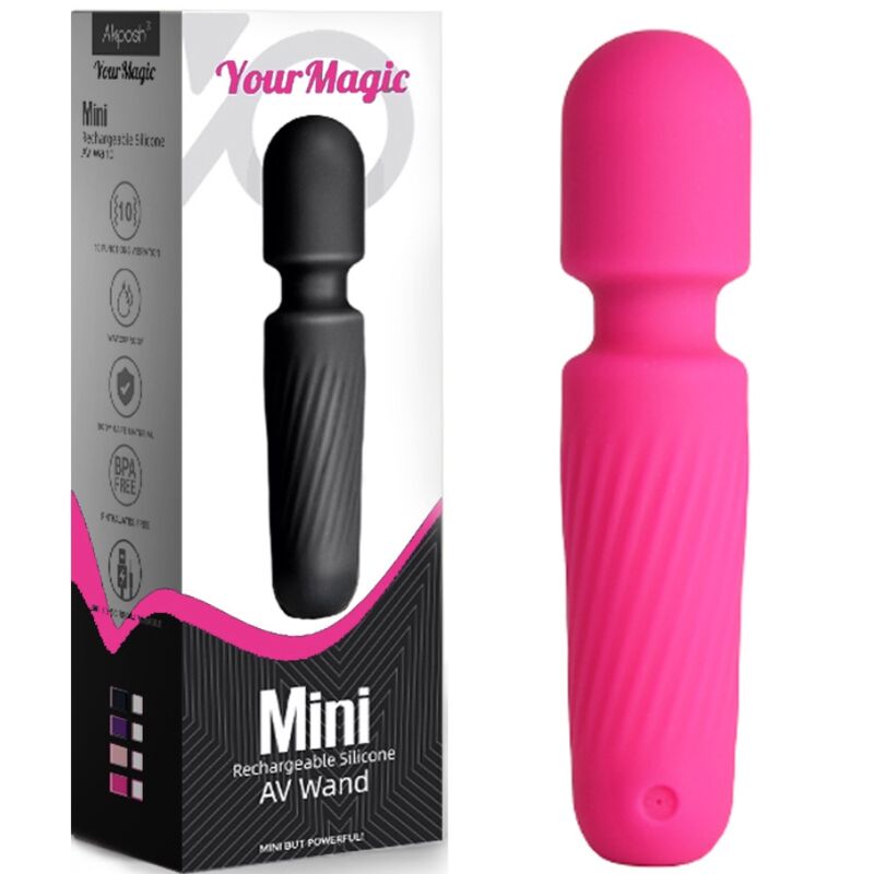 Armony - your magic masseur & vibrateur rechargeable 10 vibrations rose