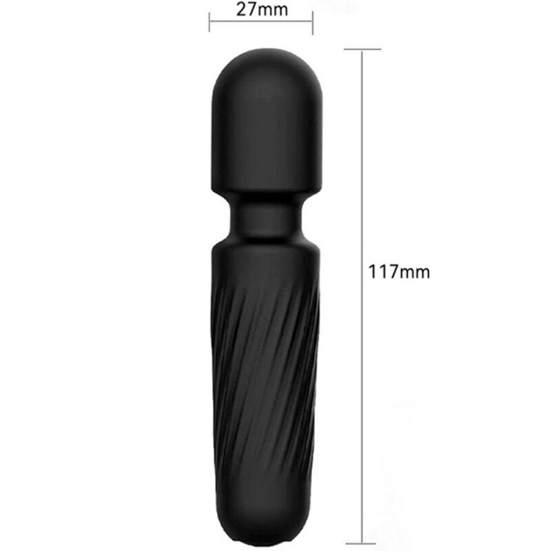 Armony - Mini Masseur & Vibrateur Rechargeable Your Magic - 10 Vibrations - Noir