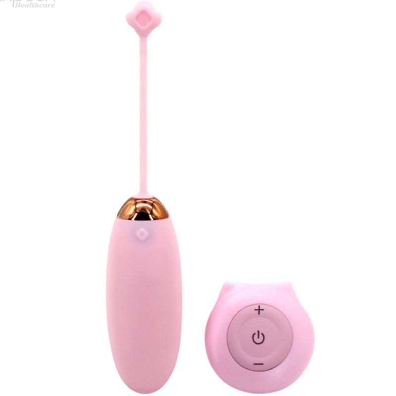 Armony - Oeuf vibrant avec télécommande Kitty Fun - Rose/Or