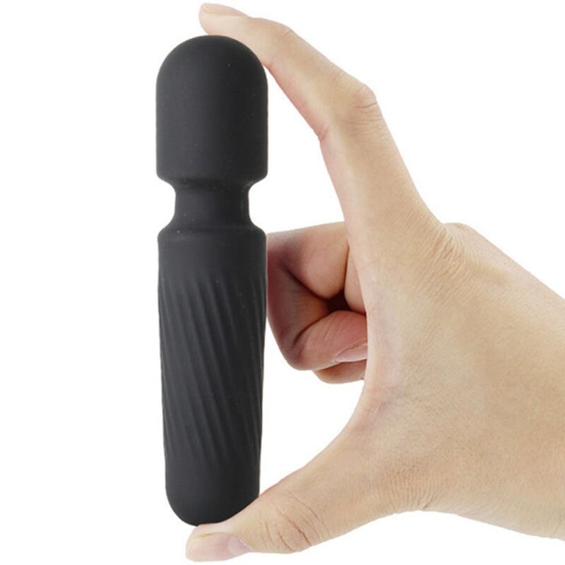 Armony - Mini Masseur & Vibrateur Rechargeable Your Magic - 10 Vibrations - Noir