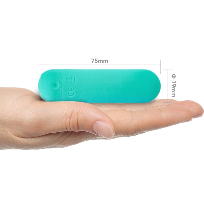 Armony - splash haha vibrateur bullet silicone 10 vibrations 75 x 19 cm vert