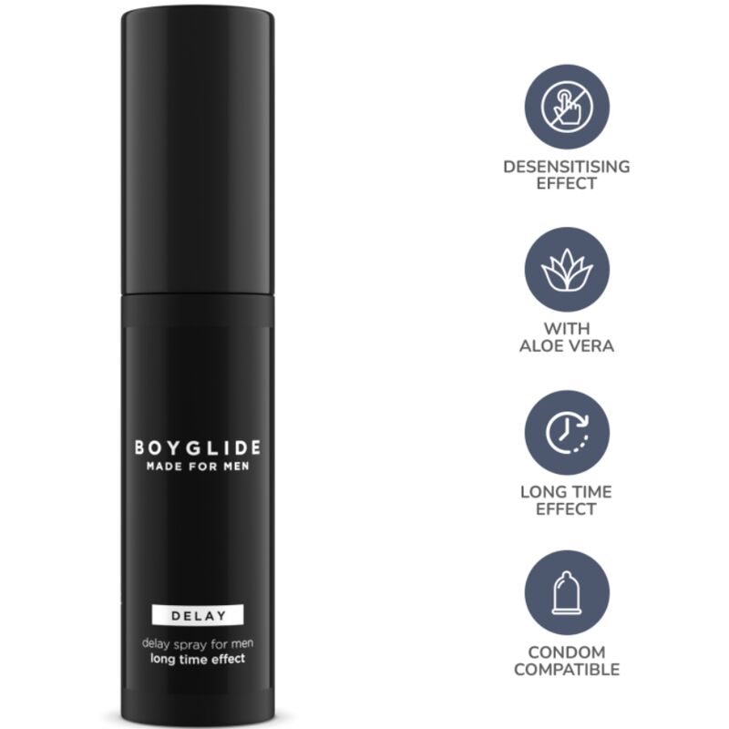 Intimateline - boyglide spray retardant effet retardant 20 ml