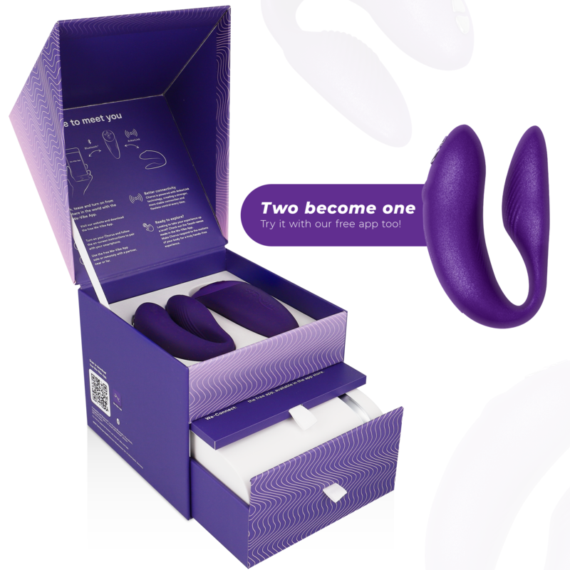 We Vibe - Stimulateur connecté pour couple Chorus - Violet