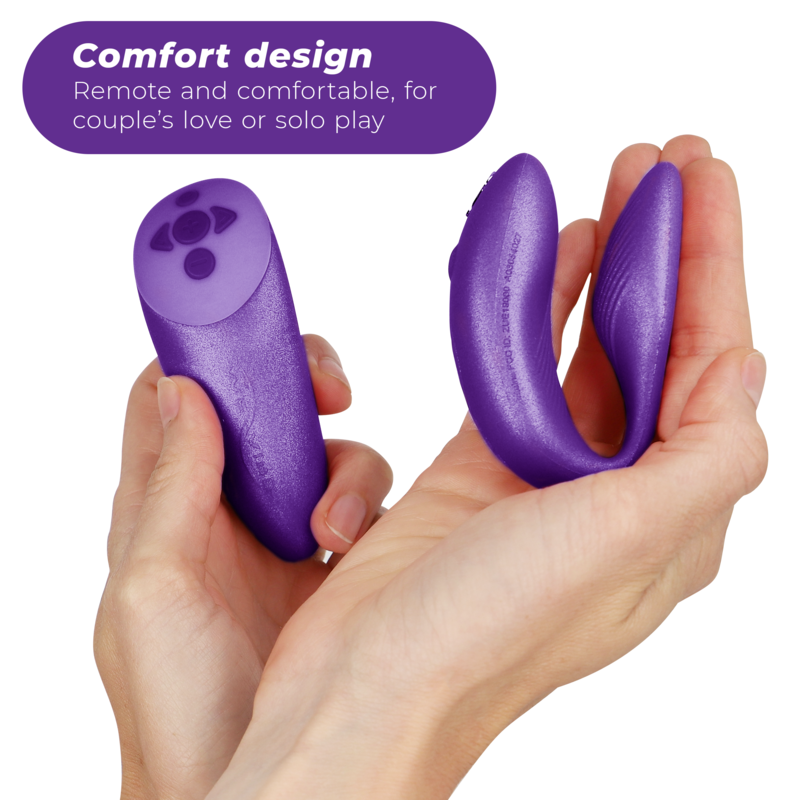We Vibe - Stimulateur connecté pour couple Chorus - Violet