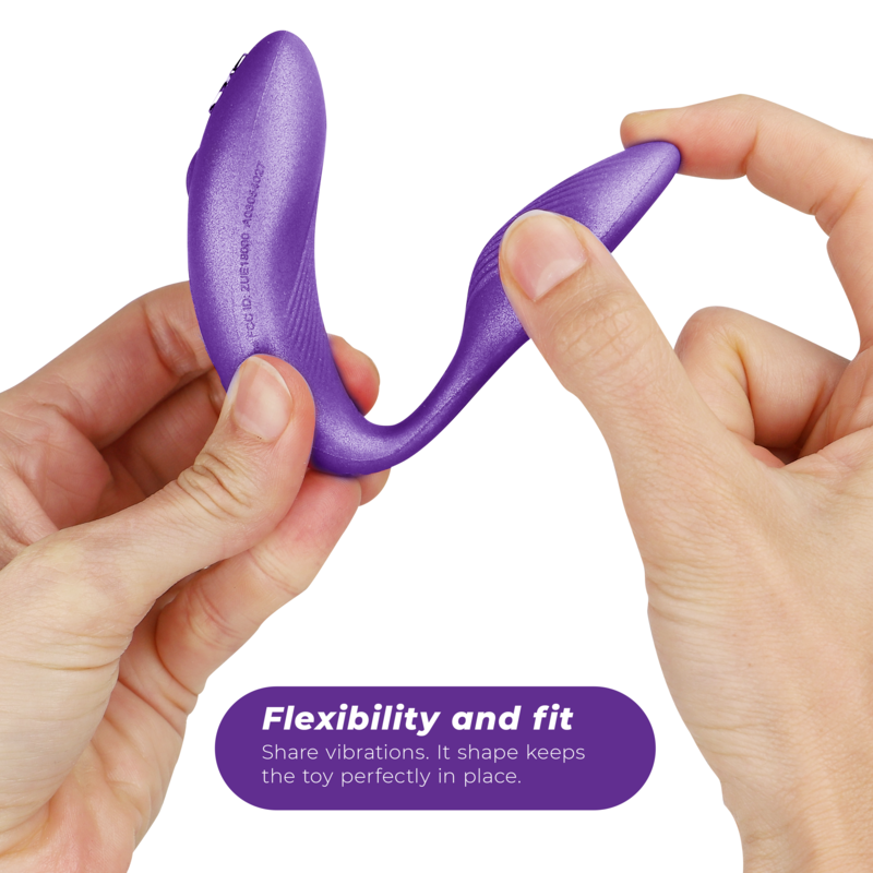 We Vibe - Stimulateur connecté pour couple Chorus - Violet