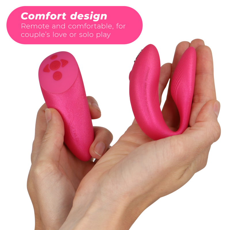 We Vibe - Stimulateur connecté pour couple Chorus - Rose
