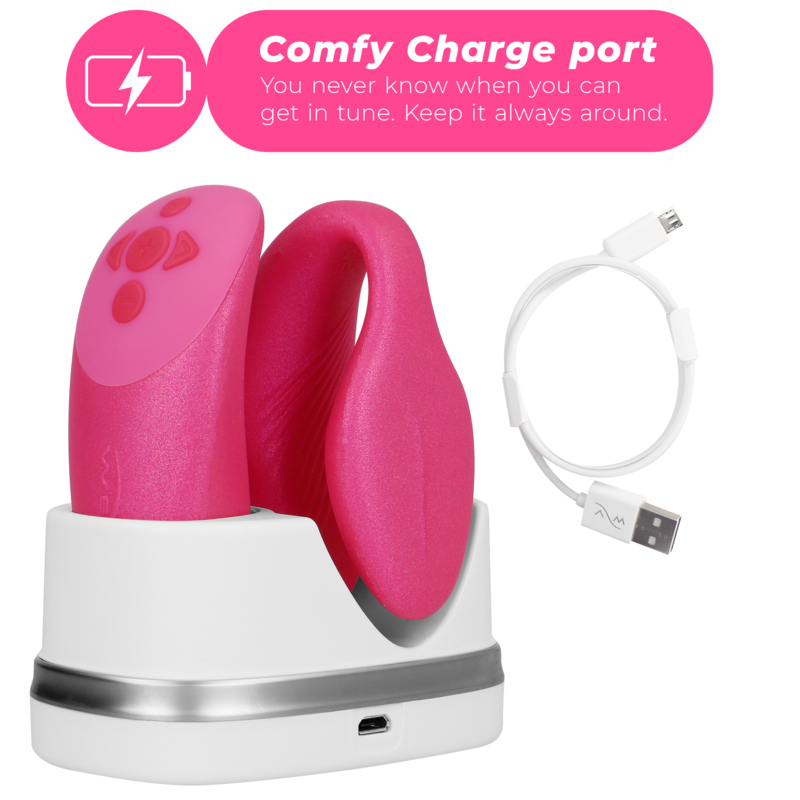 We Vibe - Stimulateur connecté pour couple Chorus - Rose