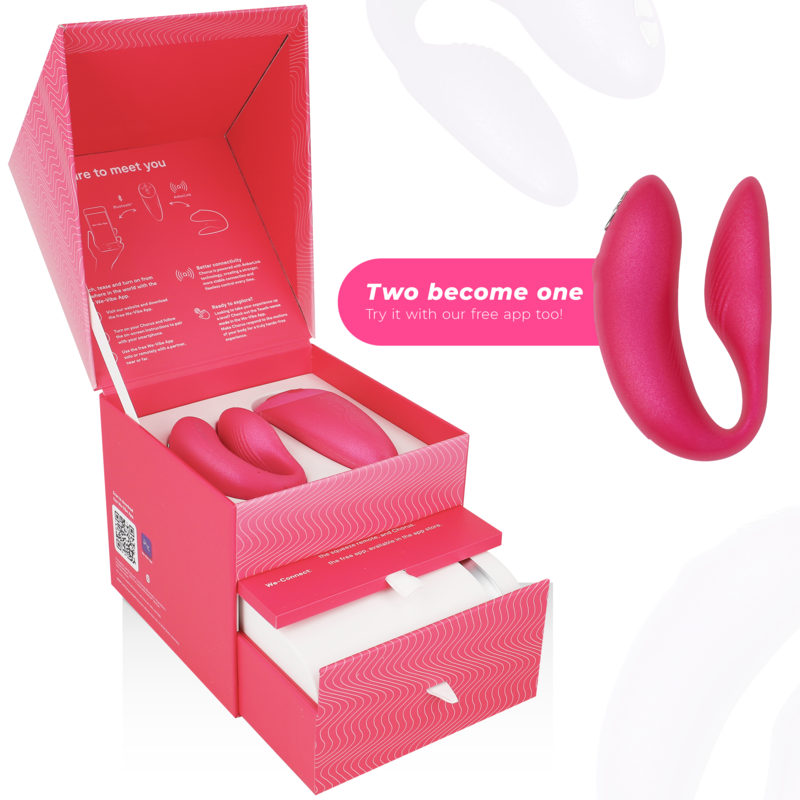 We Vibe - Stimulateur connecté pour couple Chorus - Rose