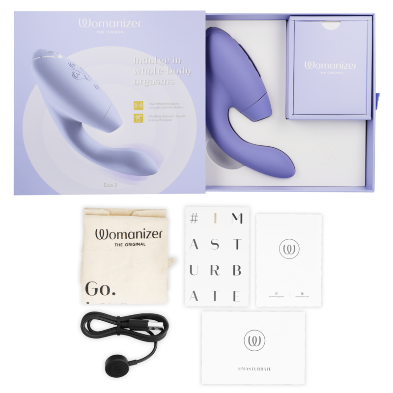 Womanizer - Duo 2 Double Stimulation du Clitoris | Lilas