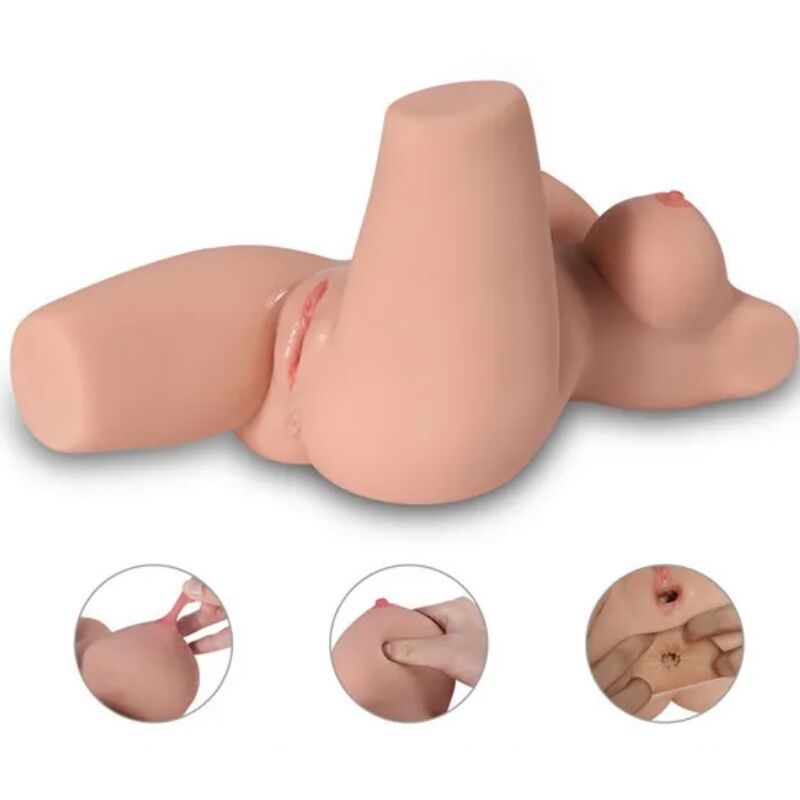 Armony - Masturbateur Buste Femme Ultra Réaliste - 47 cm