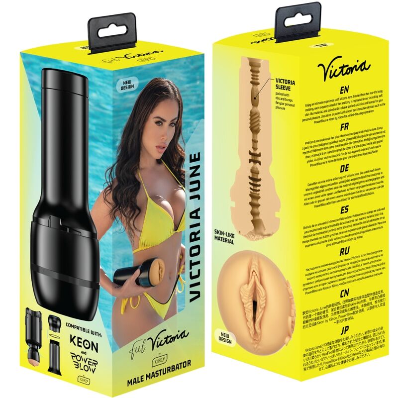 Kiiroo – Masturbateur Vagin Ultra-Réaliste Victoria june