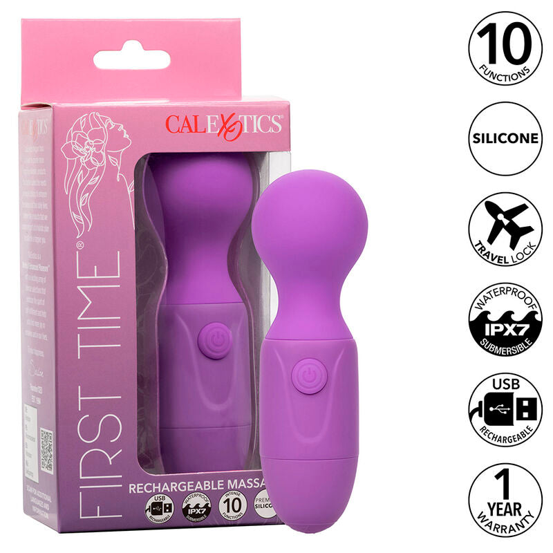 Calexotics - Mini Masseur wand rechargeable First time - Violet