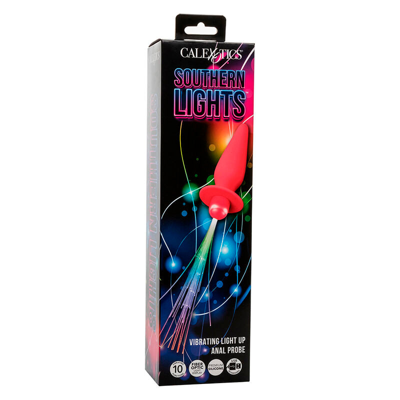Plug Anal Vibrant Lumineux Southern Lights Rose - CalExotics