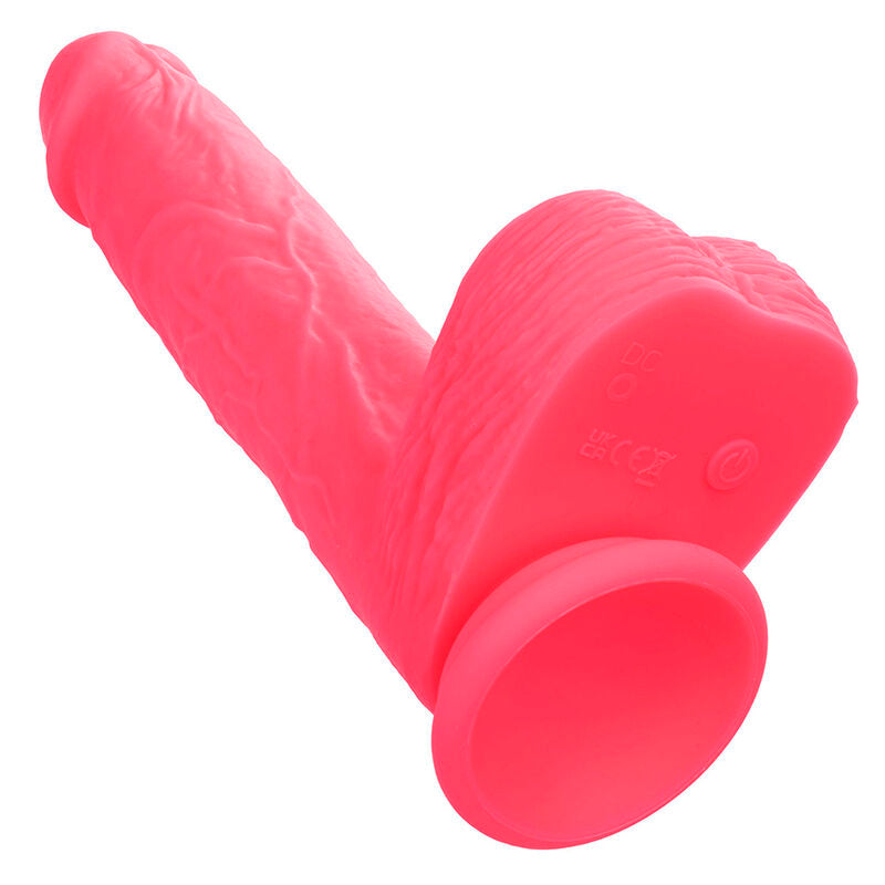 Gode Vibrant Studs Réaliste 10 Vibrations Rose - CalExotics